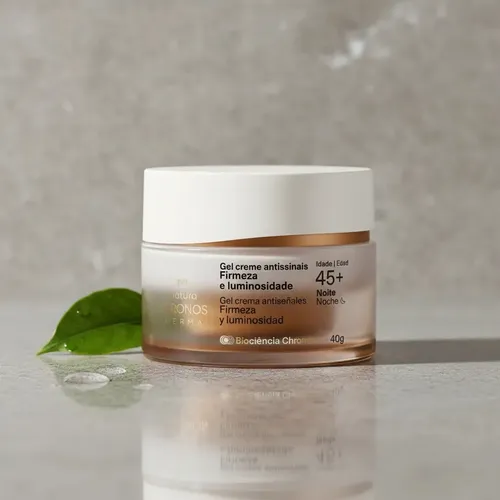 Gel Crema Antiseñales 45+ Noche Chronos Derma 40 G Natura