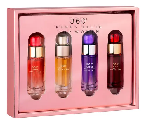 Set De Regalo Perry Ellis 360 Edt Para Mujer 146ml