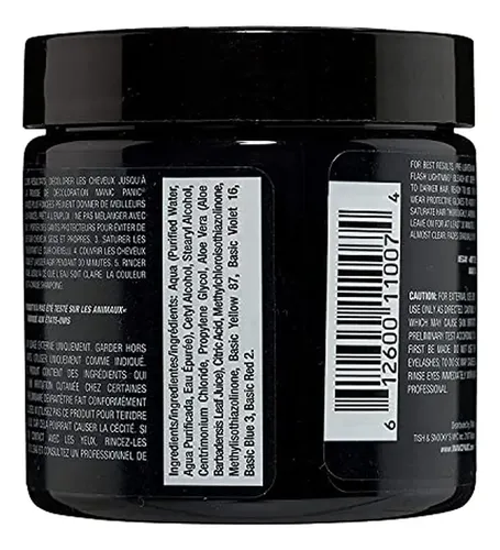 Tinte Semipermanente Manic Panic Classic Raven, Cool-t