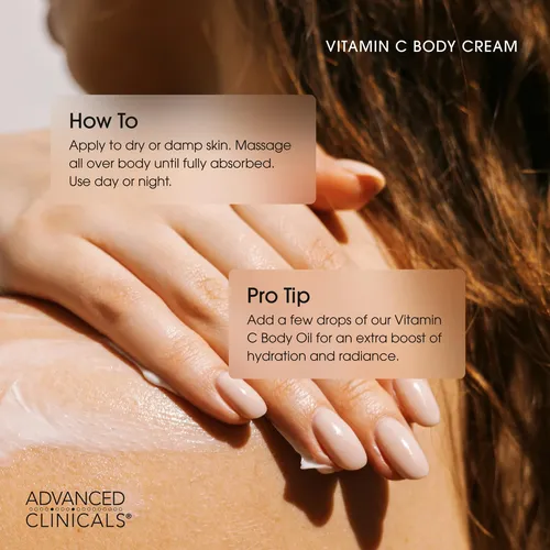 Crema Corporal Advanced Clinicals Vitamina C 532ml 2 Unidade