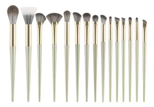 Juego De 15 Brochas De Maquillaje Beili Para Sombra