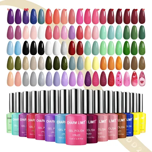 Kit De 6 Esmaltes Semipermanent Top,base,primer,removedor