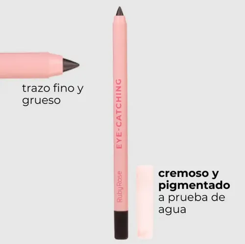 Lapiz Crayon Delineador De Ojos Eye Catching By Ruby Rose