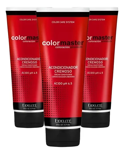 Fidelité Acondicionador Cremoso Ph 4,5 X 230 Ml  X3 Unidades