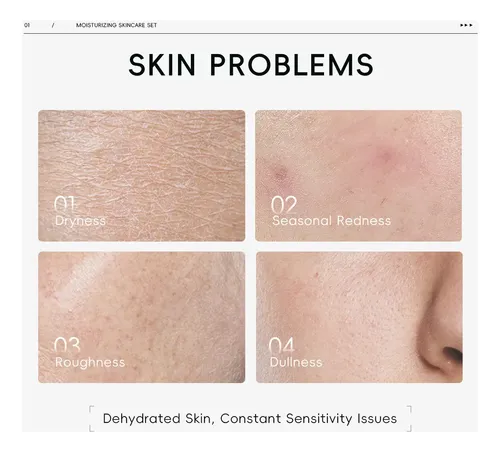 Set Skincare Laikou Multi-effect – Limpiador, Crema Y Ojos