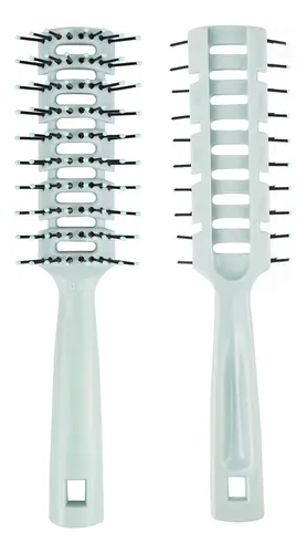 Cepillo De Pelo Bulk Fafortune Fashion Green Para Cabello Ri