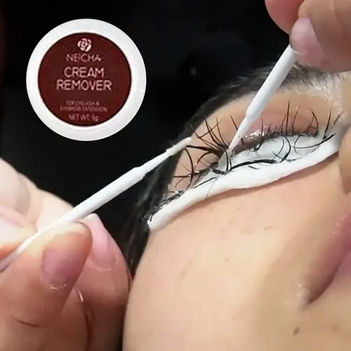 Kit Extensiones D Pestañas Neicha Rusian Mix Pegamento Botox