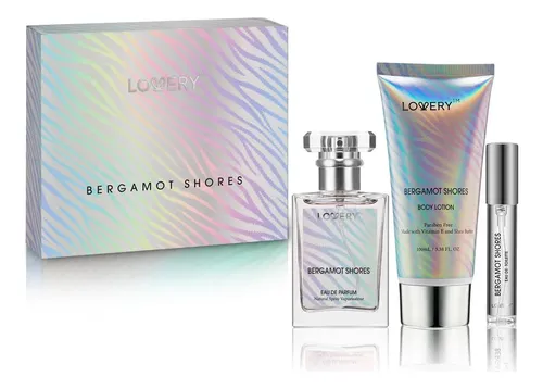 Set Spa Bergamot Shores Lovery Con Perfume Y Loción