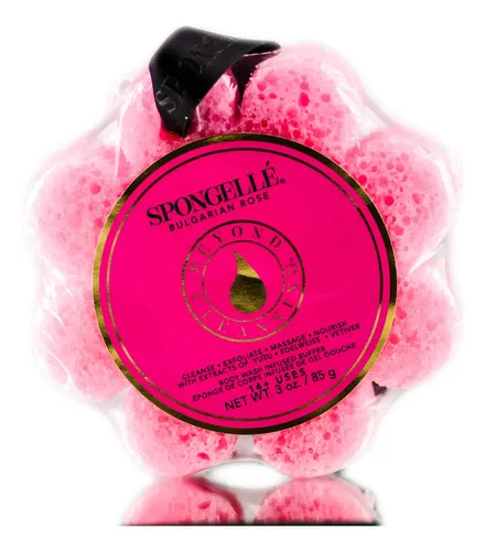 Rosa Búlgara Con Infusión De Flores Silvestres Buffer Sponge