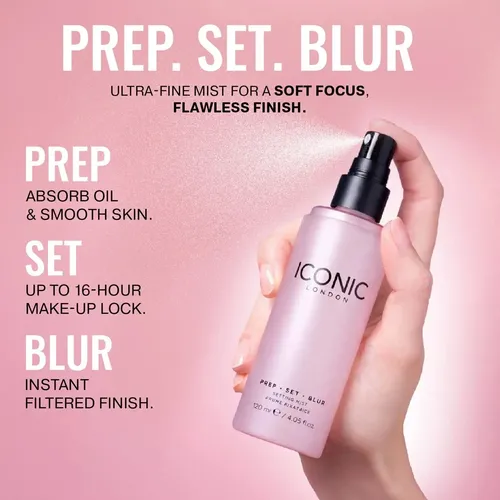 Iconic London Spray Fijador Prep-set-blur 30 Ml.