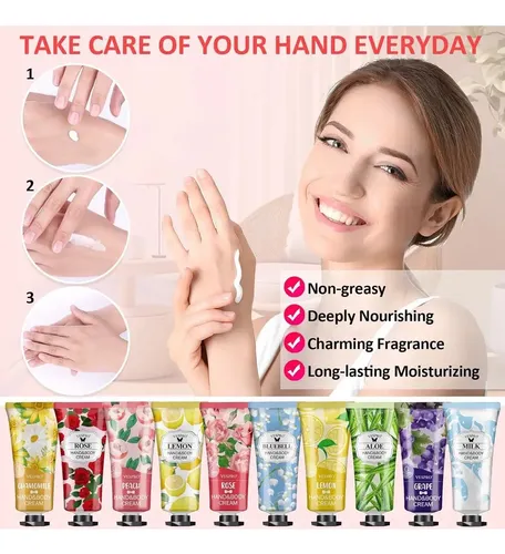 Mini Crema Para Manos Set X 10unidades Surtidas