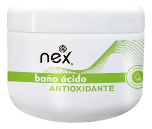 Baño Ácido Antioxidante Mascara Mascarilla Capilar 250gr Nex