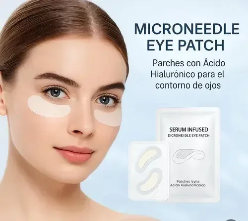 Parches Microagujas De Acido Hialuronico Para Ojeras 1 Par
