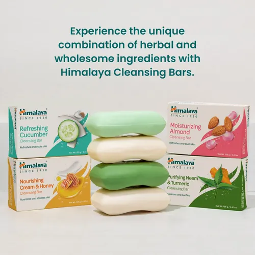 Jabón Corporal Himalaya Barra Limpiadora Humectante De Almen