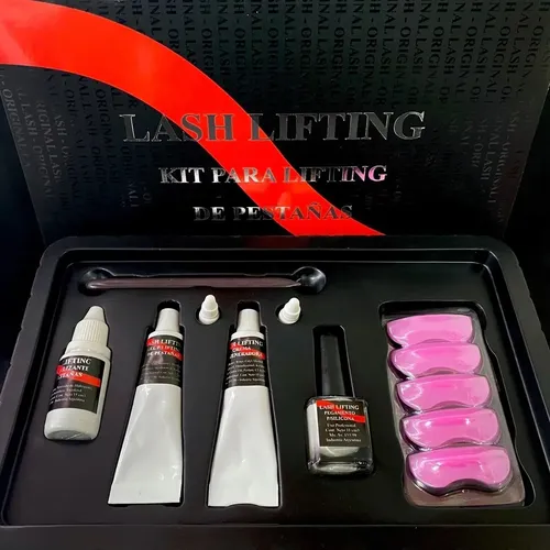 Kit Tinte De Pestañas Y Cejas Lash Color Para 50 Servicios