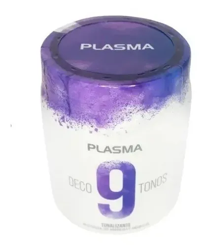 Decolorante Plasma Tonalizador 9 Tonos 500grs Formula Italia Tono Violeta