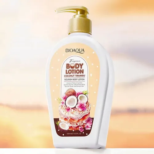 Loción Corporal De Coco Hidratante Nutriente 400 Ml Bioaqua