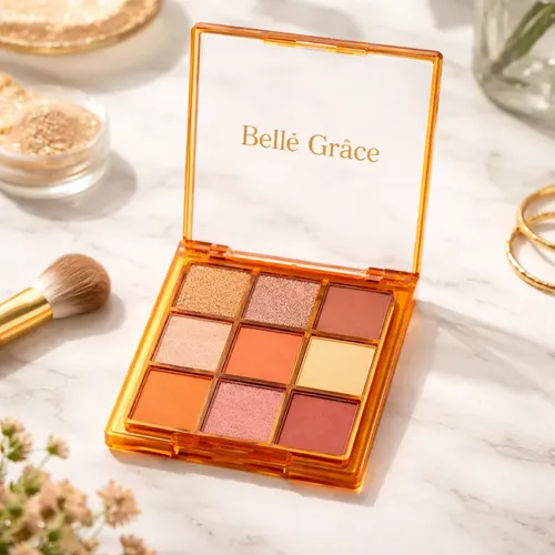 Mini Paleta De Sombras 9 Colores Maquillaje Veoquiero