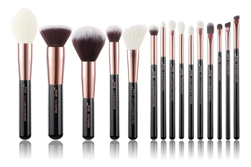 Juego De Brochas De Maquillaje Jessup T160, 15 Piezas, Cabel