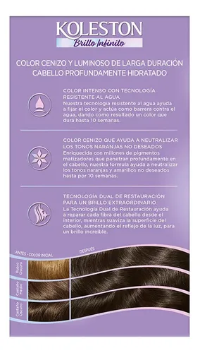Koleston Kit 41 Castaño Medio Cenizo Enigmático