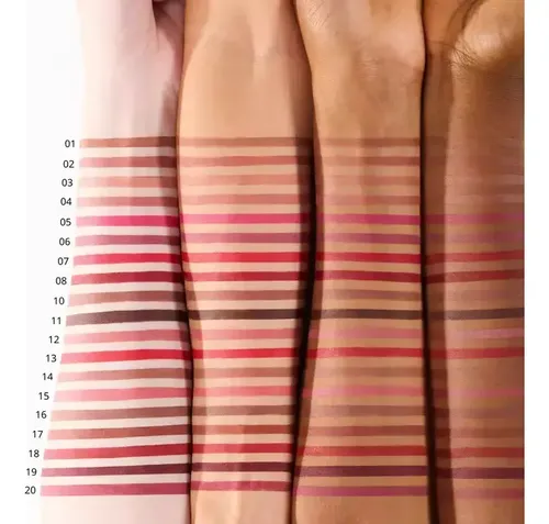 Essence 8h Matte Comfort Lip Liner Cool Mauve 06
