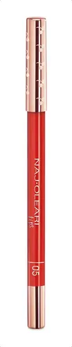 Delineador De Labios Naj Oleari Perfect Shape Lip Pencil Color 05 Fire Red
