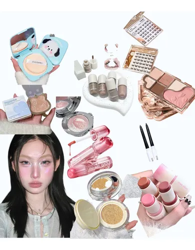 Set Maquillaje Coreano Asiatico Kpop 10 Productos Importado