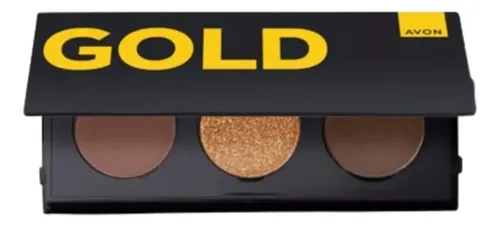 Paleta de sombras de ojos Your Power de Avon, 4,8 g cada tono dorado
