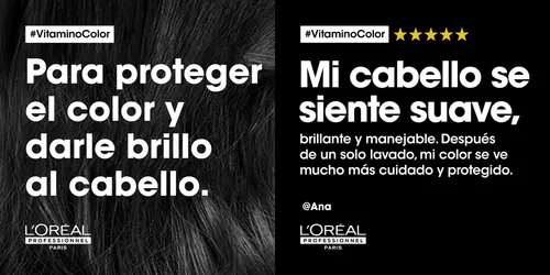 Shampoo Vitamino Color para cabellos con color Serie Expert L´Oreal Professionnel 300ml