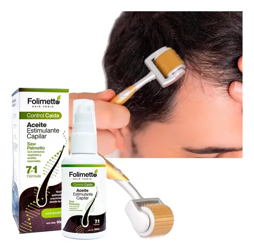 Botánicos Tratamiento Caída Alopecia Set Derma Roller