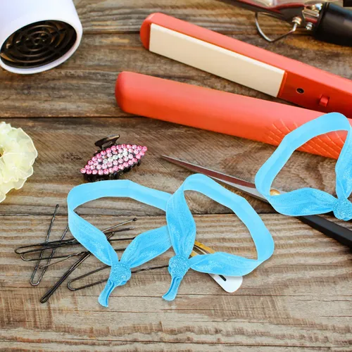 50 Pinzas De Pelo Con Nudos – Bandas Elásticas Suaves Para M