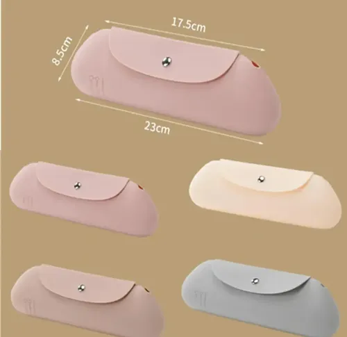 Porta Brochas De Maquillaje Organizador Viaje Neceser Makeup Color Blanco