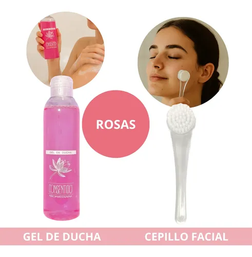 Kit Día Del Amigo Spa Aroma Jazmín O Rosas 2 Productos Bolsa