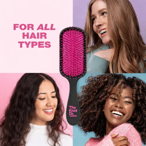 Cepillo De Pelo Conair The Knot Dr. Pro Mini Detangler Pink
