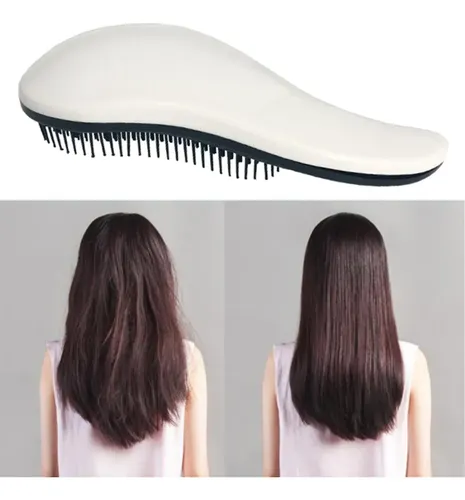 2 Cepillo Para El Cabello Peines Sin Enredos Mango Único