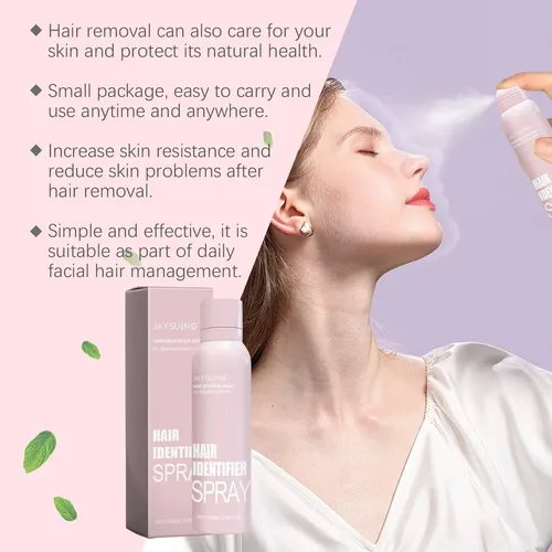 El Spray De Depilación Facial De Una Sola Unidad Suaviza Fác