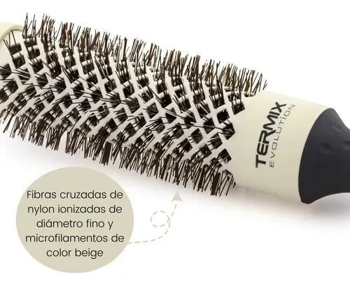 Cepillo Termix Evolution Soft Nº37 Para Cabello Fino