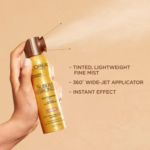 Bronceado En Aerosol Zzhl Oreal Paris Sublime Bronze, 4.6 On