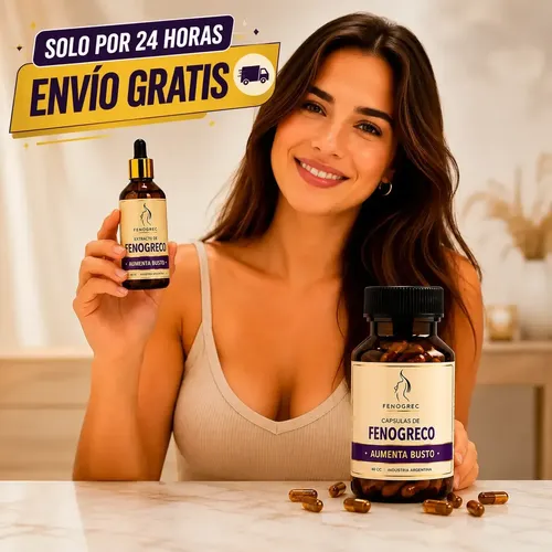 Combo X4 Aceite Fenogreco Aumenta Busto Y Glúteos