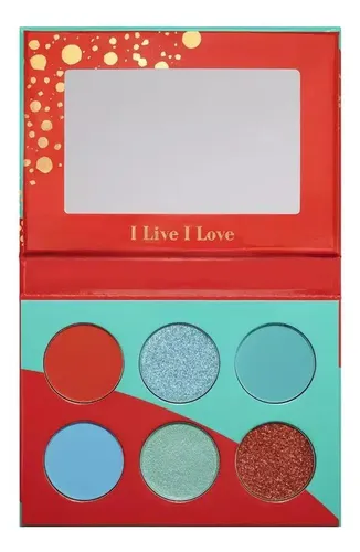 Kit Paleta Sombras Juvia’s Place I Live I Love + Primer Ojos