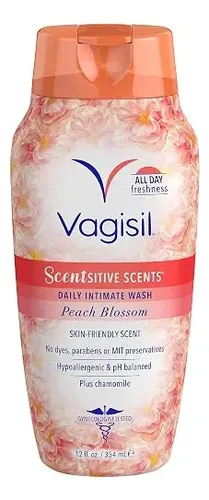 Vagisil Lavado Íntimo Peach Blossom Scentsitive Scents 12 Oz