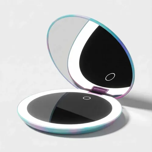 Espejo De Maquillaje Fancii Led 10x Recargable Lavanda