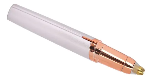 Recortador De Cejas Eléctrico Portátil Automático Para Cejas Rose Gold And Silver