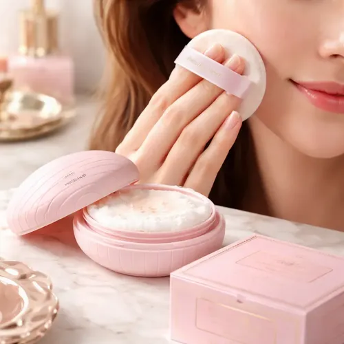 Polvo Sellador De Maquillaje Mocallure Love Pink Sedoso