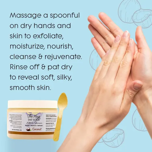 Exfoliante Corporal The Keys Scrub De Sal Marina Y Coco 350