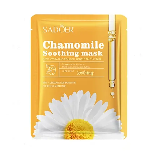 Set Mascarillas Faciales Hidratante Sadoer Variadas X 3 Und