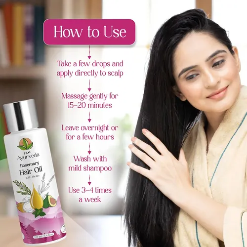 Aceite Capilar Him Ayurveda Rosemary Biotina 100ml