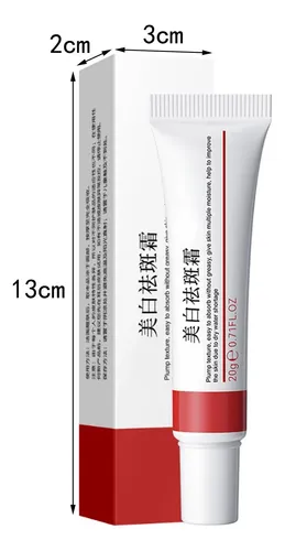 Crema Desvanecedora De Manchas Y Pecas Facial 20g