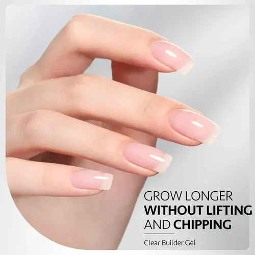 Set De Gel Para Uñas Gaoy 3 Pcs 16ml Brillante Y Sin