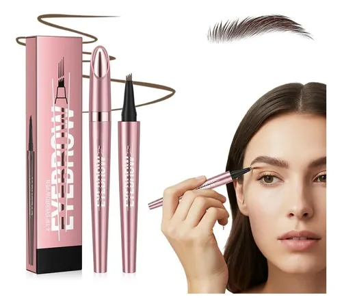 Microblading Eyebrow Pen 4-tip Light Brown